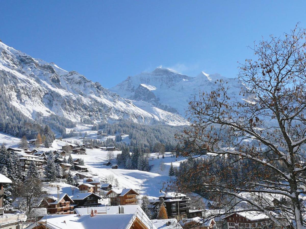 Apartment Im Gruebi-1 By Interhome Wengen Exteriör bild